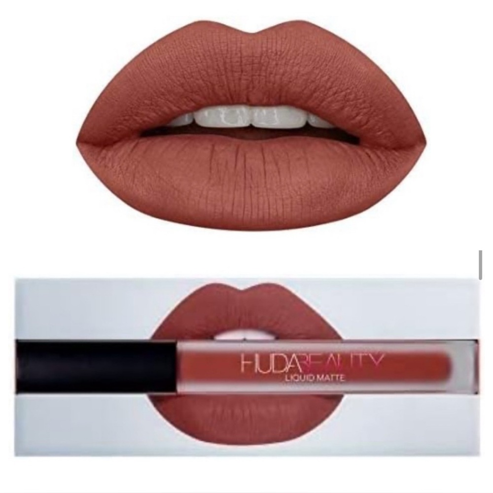 HUDA BEAUTY Liquid Matte Ultra-Comfort Transferproof Lipstick: Trendsetter